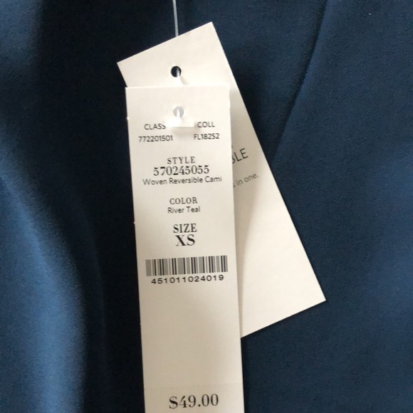 WHBM Reversible Cami NWT - Picture 5 of 6